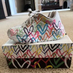 Skechers Colorful Heart Kids Sneakers
